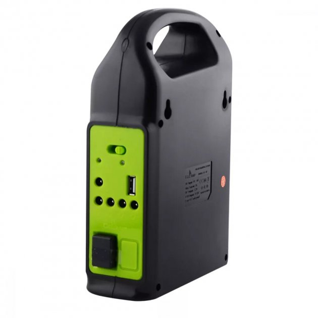 Ліхтар-Power Bank із сонячною панеллю + лампочки 3 шт CL02 - Зображення 4