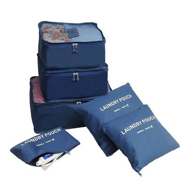 Набір дорожніх органайзерів для мов Laundry Pouch (Бордовий) - Image 2