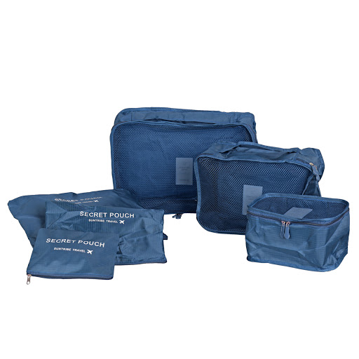 Набір дорожніх органайзерів для мов Laundry Pouch (Бордовий) - Image 3