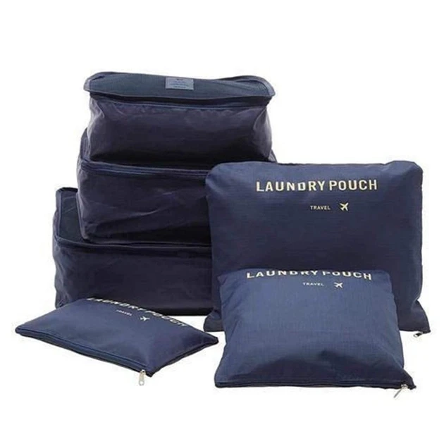 Набір дорожніх органайзерів для мов Laundry Pouch (Бордовий) - Image 7