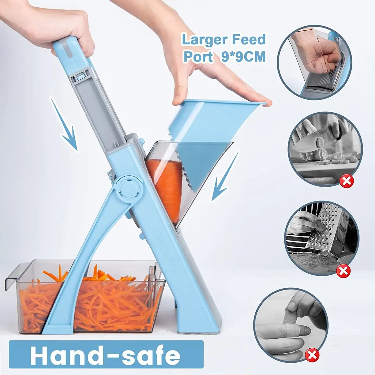 Подрібнювач овочів Vegetable cutter 223-6 - Зображення 2