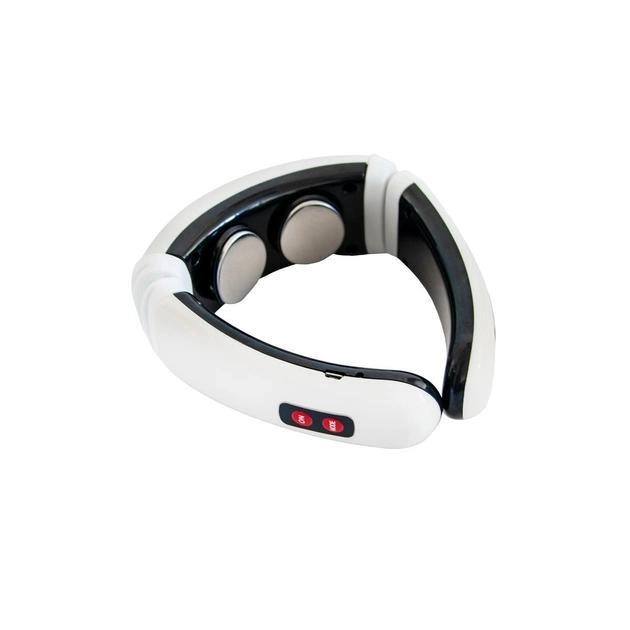 Електромасажор для шиї Neck Massager HX-5880 шийний коміровий вібромасажер 223-37 - Зображення 3