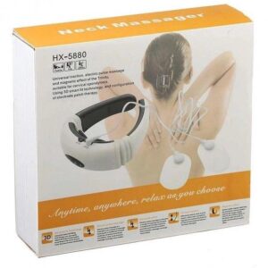 Електромасажор для шиї Neck Massager HX-5880 шийний коміровий вібромасажер 223-37