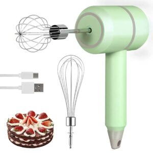 Акумуляторний міксер із 2 насадками USB Electric whisk 223-13