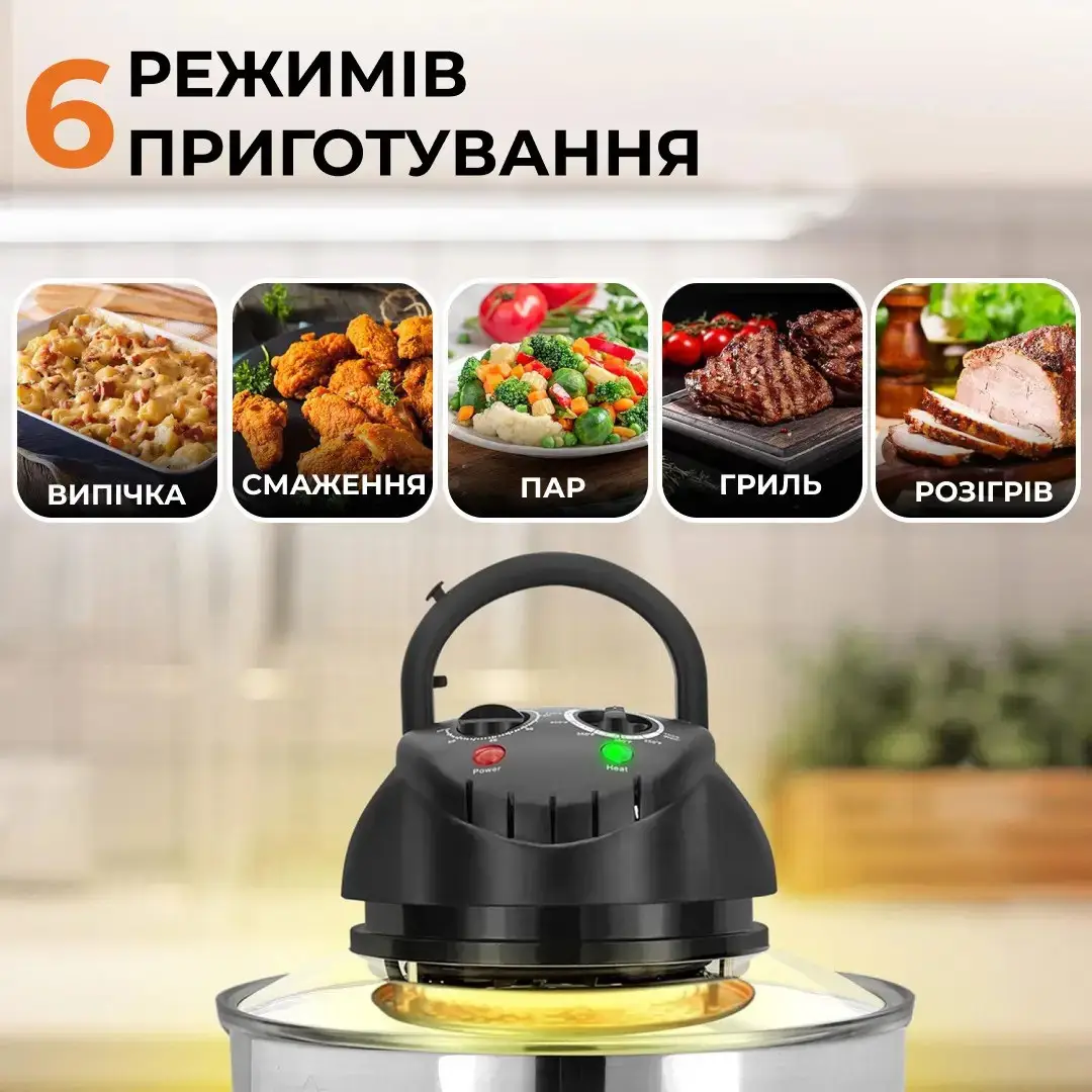 Мультипіч-духовка Sokany SK-560-BS - Зображення 5