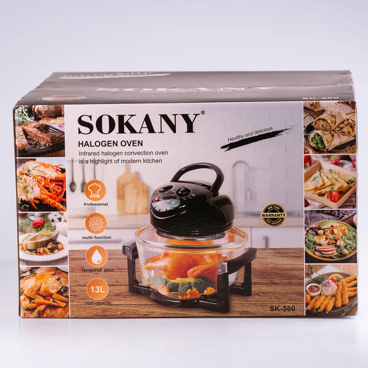 Мультипіч-духовка Sokany SK-560-BS - Зображення 4