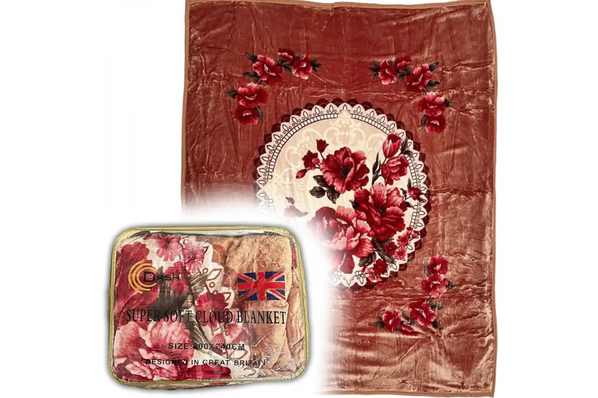 Одеяло/покривало Super Soft Cloud Blanket (100% поліестер 6.5 кг) 210х240 см - Image 5