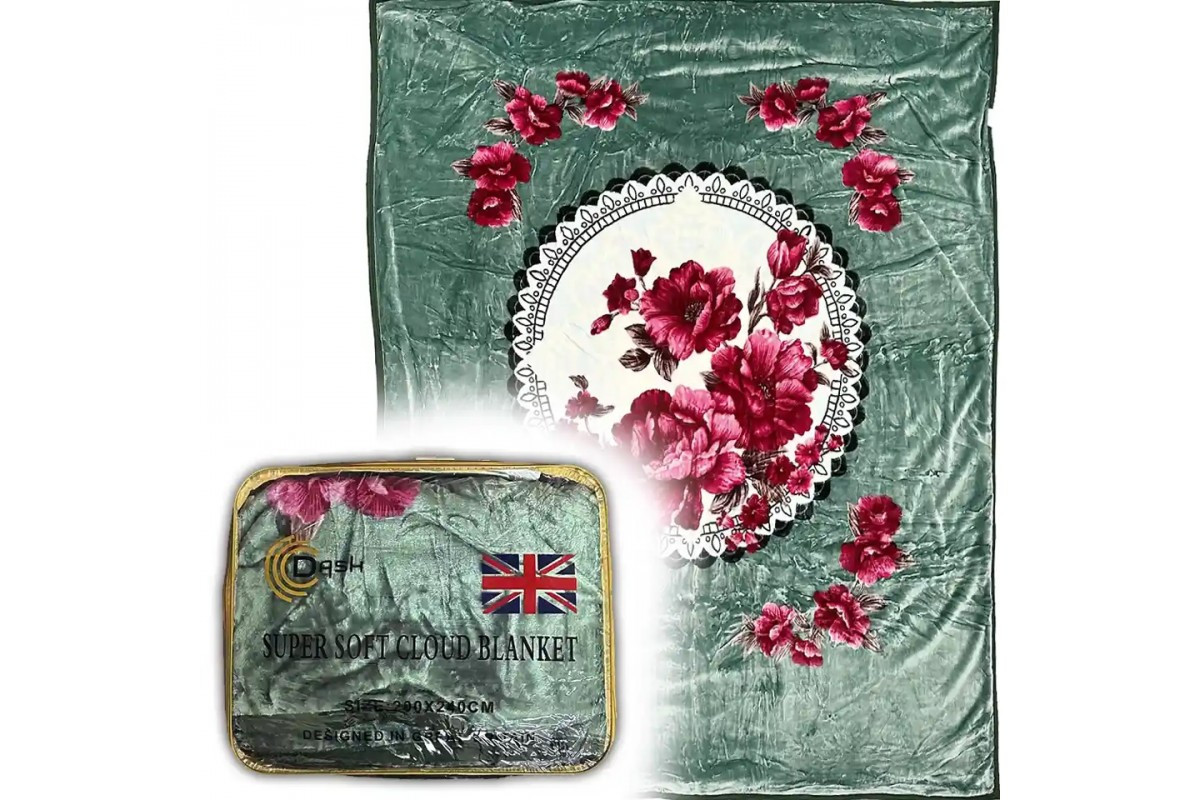 Одеяло/покривало Super Soft Cloud Blanket (100% поліестер 6.5 кг) 210х240 см - Image 7