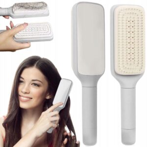 Гребінець масажний самоочисний Hair straightener