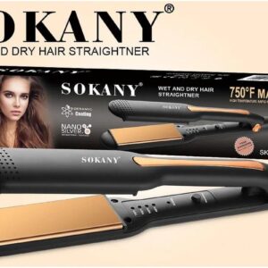 Випрямляч для волосся з керамічним покриттям SOKANY SK-993