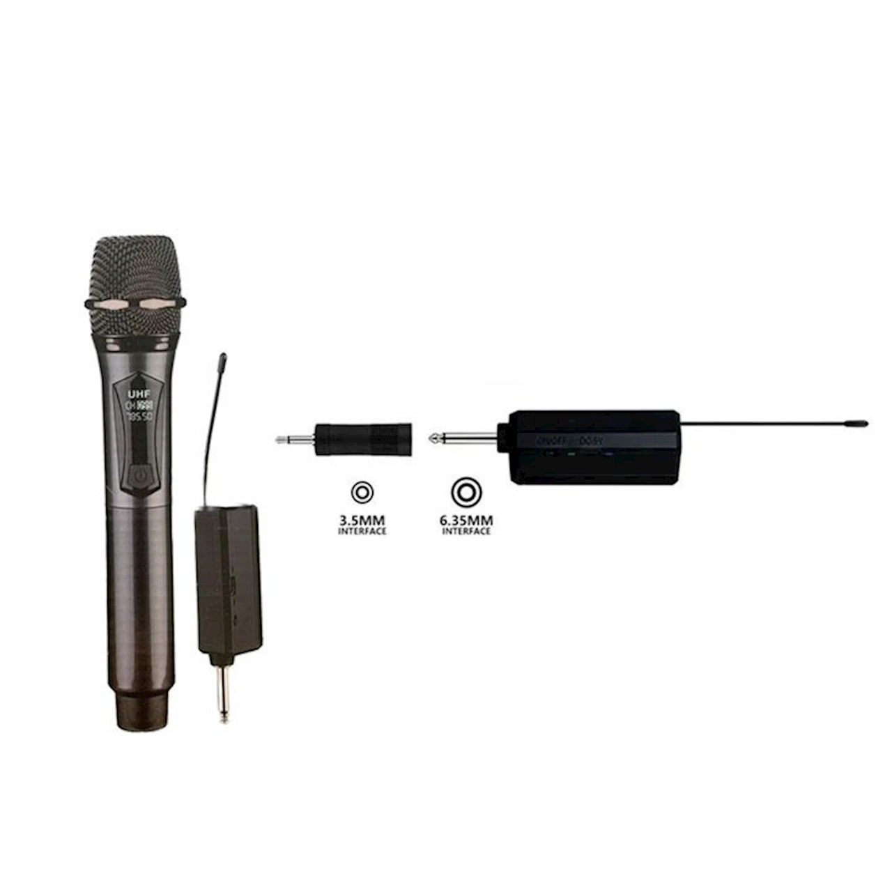 Мікрофон бездротовий + караоке Bluetooth UHF TTD-M10 - Image 3