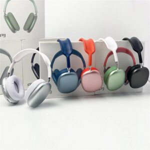 Навушники Bluetooth Macaron P9 (Срібло, синій, зелений, чорний)