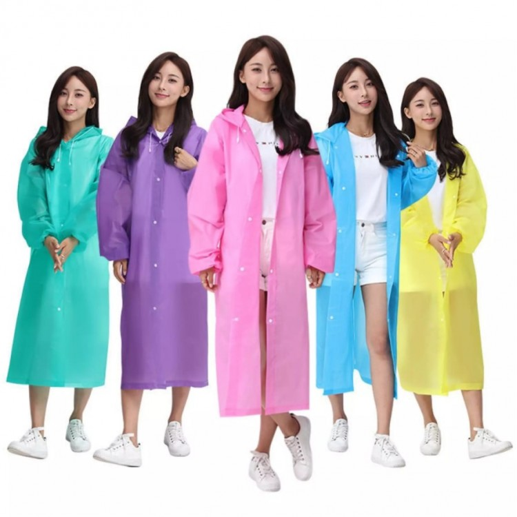 Дощовик універсальний з капюшоном, RAINCOAT (150 х 70 см), різні кольори.