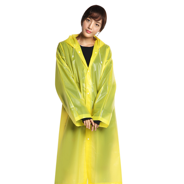 Дощовик універсальний з капюшоном, RAINCOAT (150 х 70 см), різні кольори. - Image 3