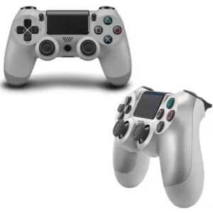 Багатофункціональний джойстик DualShock 4 для Sony PS4 V2 (Срібло) Bluetooth NEW