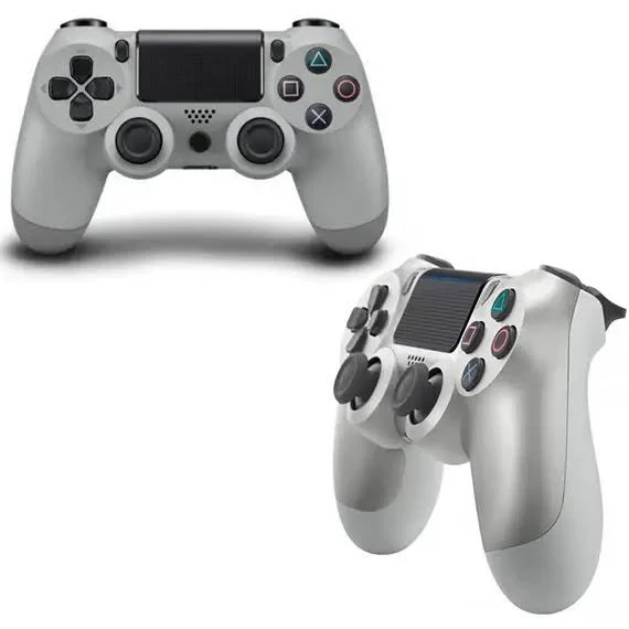 Багатофункціональний джойстик DualShock 4 для Sony PS4 V2 (Срібло) Bluetooth NEW