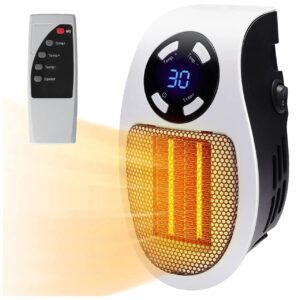 Портативний нагрівач Portable Heater з LCD (500 Ватт) дисплеєм та пультом керування