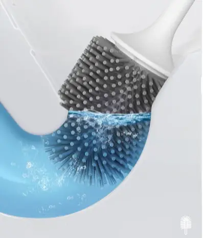 Йоржик для унітазу Toilet brush із силіконовою щіткою - Image 3