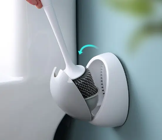 Йоржик для унітазу Toilet brush із силіконовою щіткою - Image 4