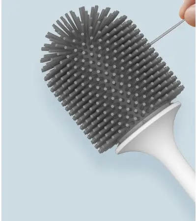 Йоржик для унітазу Toilet brush із силіконовою щіткою - Image 5