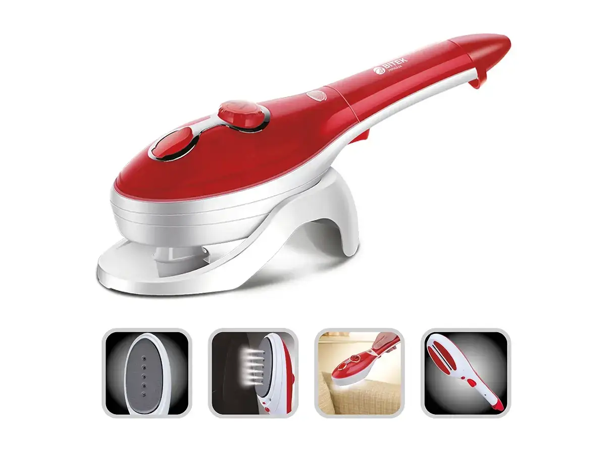 Відпарювач ручний 1200Вт 150мл Steam Brush BITEK BT-1325R - Зображення 2