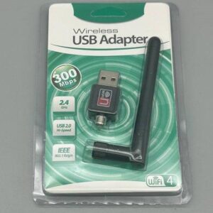 Адаптер USB Wi-Fi+антена 300Mb/2.4GH/USB2.0/IEEE802.11