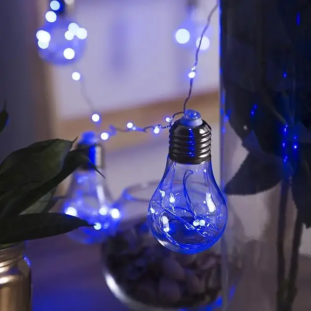 Гірлянда RD-9009 Лампа Едісона 75LED 2,5 м Колір LED-Синій 220v
