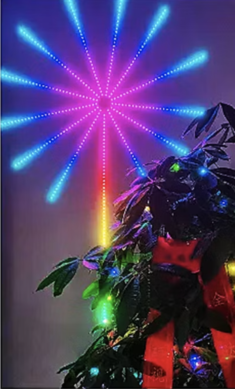 Стрічка LED на стіну (SFK-18) 1m+0,5m APP Bluetooth (USB) - Зображення 2