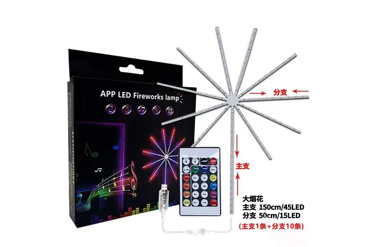 Стрічка LED на стіну (SFK-18) 1m+0,5m APP Bluetooth (USB)