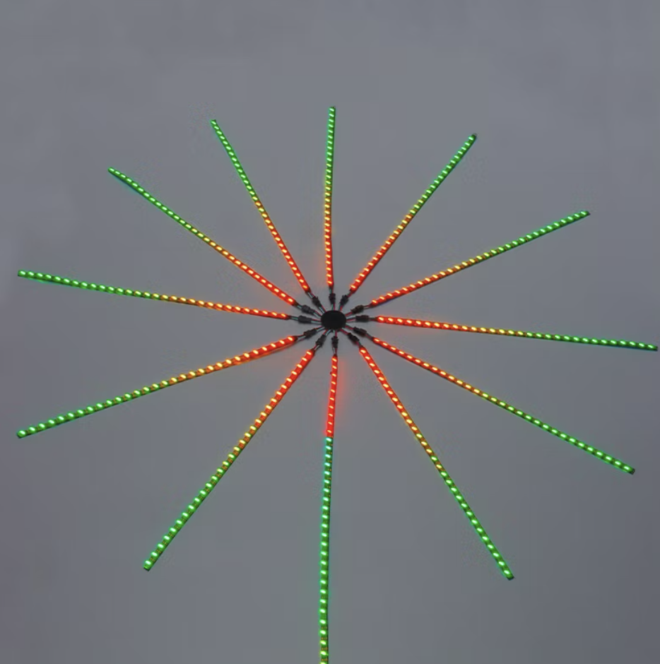 Стрічка LED на стіну (SFK-18) 1m+0,5m APP Bluetooth (USB) - Зображення 4