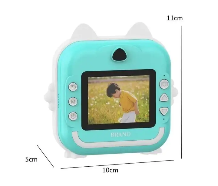 Дитячий фотоапарат з функцією моментального друку фото Print Camera Q5 - Image 8