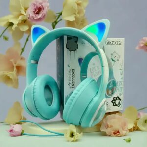 Навушники накладні Bluetooth Кошенятко з вушками AKZ-02C