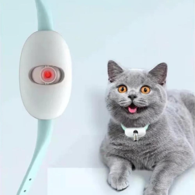 Розумний лазерний ошийник для кішок Smart Laser Collar Смарт іграшка з лазерною указкою - Image 4