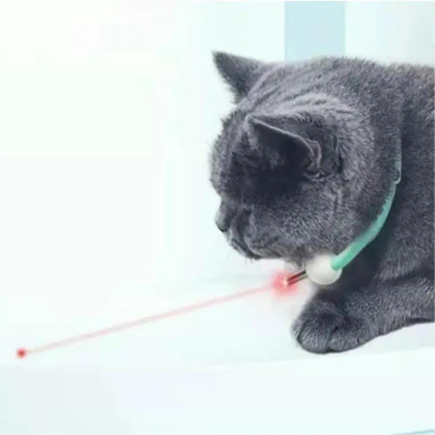 Розумний лазерний ошийник для кішок Smart Laser Collar Смарт іграшка з лазерною указкою - Image 3