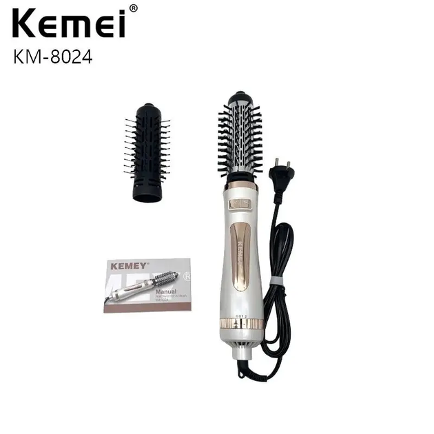 Фен-щітка для волосся Kemei KM-8024, 800 Вт (стайлер для волосся) - Image 3