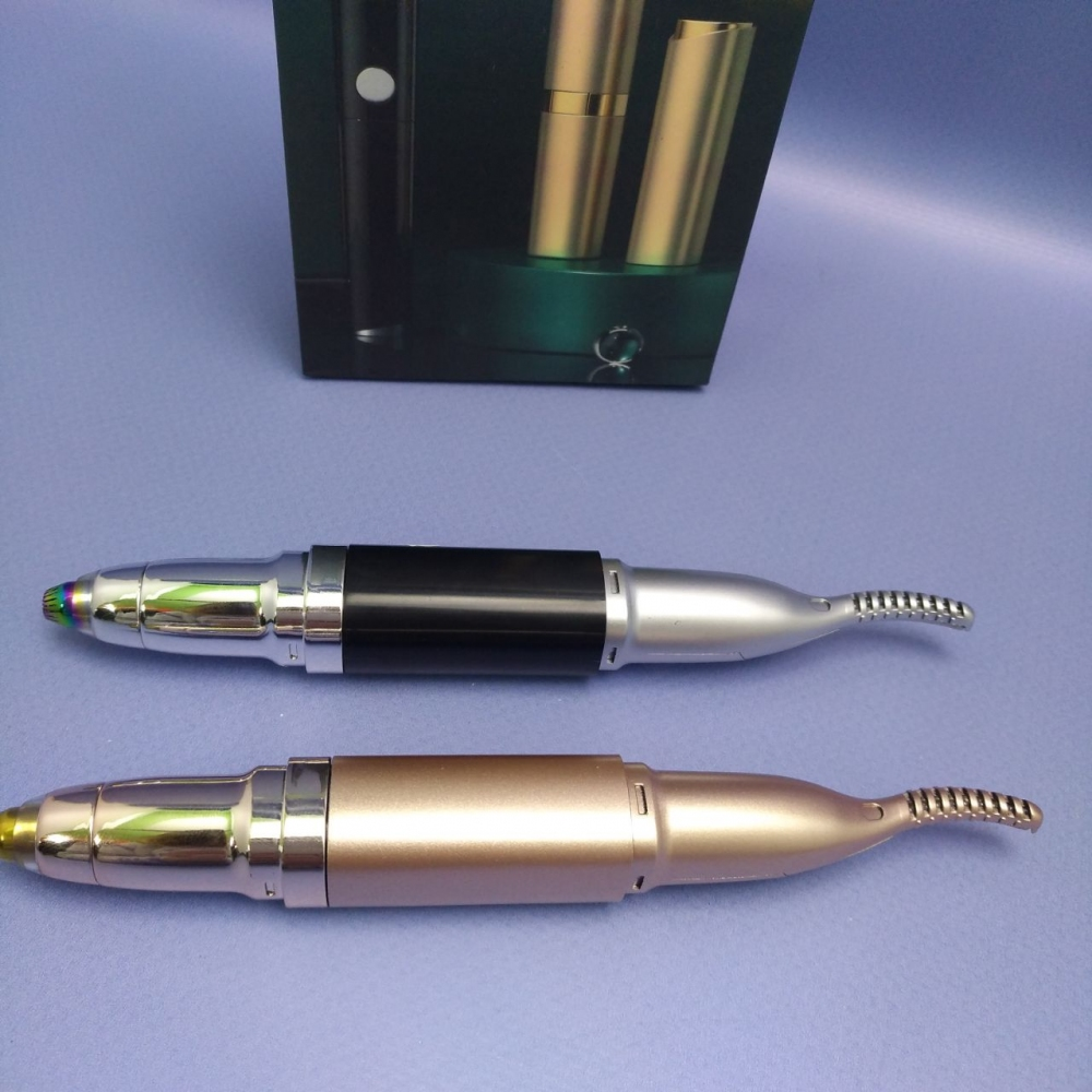 Портативний двосторонній триммер - щипці Electric Curler/ Trimmer 2 в 1 (щипці для завивки вій) - Image 2