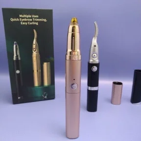Портативний двосторонній триммер - щипці Electric Curler/ Trimmer 2 в 1 (щипці для завивки вій) - Image 3
