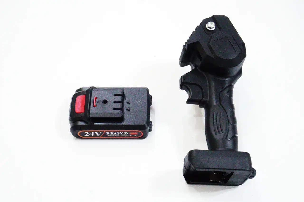Акумуляторна пилка на 24V сучкоріз для обрізки дерев Electric Chainsaw в коробці - Image 4