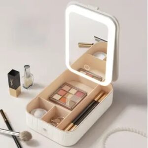 Дорожній органайзер для косметики із LED зеркалом (RD-1822)