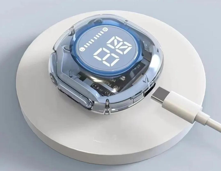 Бездротові bluetooth навушники TWS Ultrapods Max Air39 чорні - Image 3