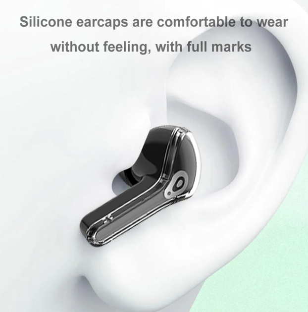 Бездротові bluetooth навушники TWS Ultrapods Max Air39 чорні - Image 4