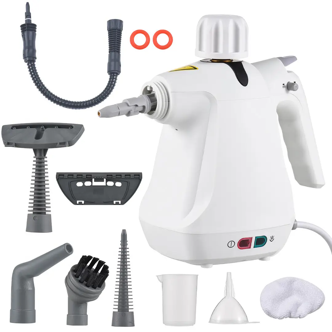 Багатофункціональний пароочисник з різними насадками Steam Cleaner 1000Вт