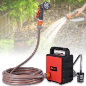 Аккумуляторна помпа для води з 2 аккумуляторами, розпилювачем та шлангом 5 м Pump-01