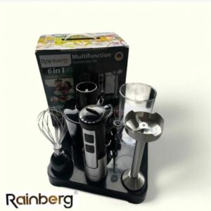 Занурювальний блендер 6в1 із підставкою 1200Вт RB-2293 B