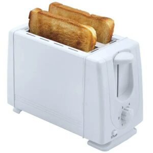 Електричний тостер для хліба на 2 тости, 650Вт, від мережі, QLT-118A