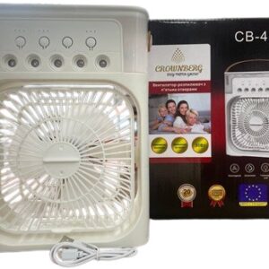 Підвійний вентилятор-кондиціонер з розпилювачем водяного туману СВ-410