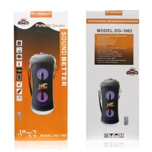 Колонка музична портативна Bluetooth DG-1063