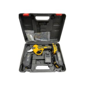 Секатор акумуляторний садовий з кейсом та 2-ма аккумуляторами 64V