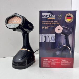 Відпарювач для одягу з керамічним покриттям Zepline ZP-206 Чорний