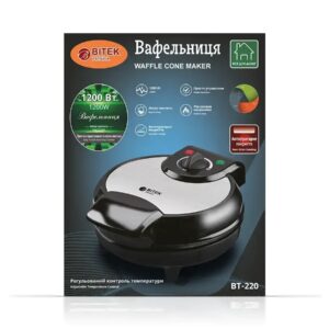 Вафельниця 220В 1200Вт BITEK BT-220